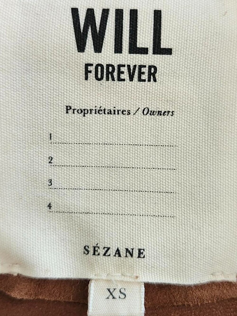Sezane Will Jacket in Camel Suede - Picture 5 of 7